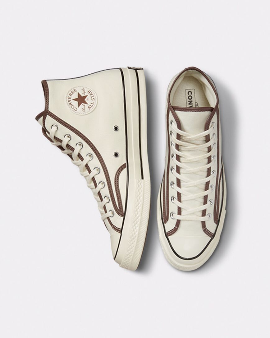 Women's Converse Chuck 70 Workwear High Top Shoes Beige / Brown | AU 45908G